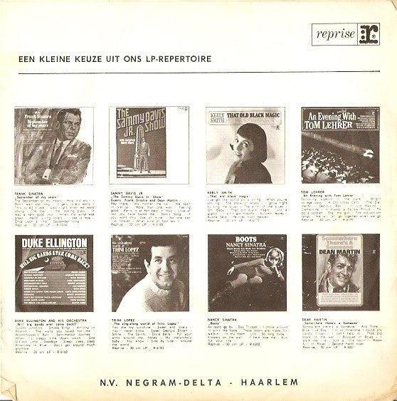 Frank Sinatra - Strangers In The Night 41362 Vinyl Singles Vinyl Goed / Hoes Goed