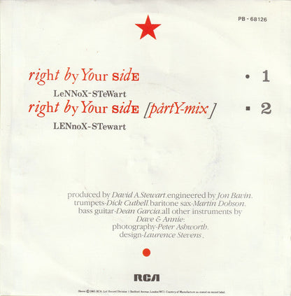 Eurythmics - Right By Your Side 35998
