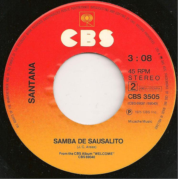 Santana - Everybody's Everything 38804 Vinyl Singles Vinyl Goed / Hoes Generic