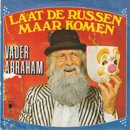 Vader Abraham - Laat De Russen Maar Komen 27094 Vinyl Singles Vinyl Goed / Hoes Goed