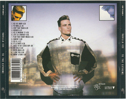 Vanilla Ice - To The Extreme (CD) 70416 Compact Disc Goede Staat