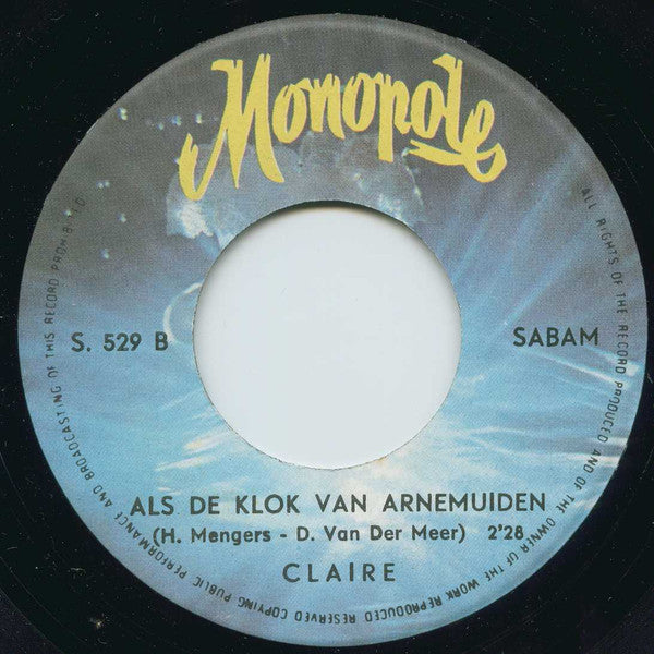 Claire & Henk van Montfoort - Op De Purp're Hei 33908 Vinyl Singles Vinyl Zeer Goed / Hoesje Goed "VINYLSINGLES.NL"