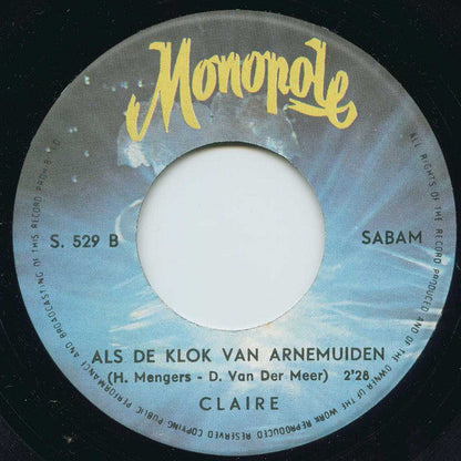 Claire & Henk van Montfoort - Op De Purp're Hei 33908 Vinyl Singles Vinyl Zeer Goed / Hoesje Goed "VINYLSINGLES.NL"