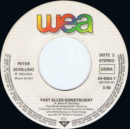 Peter Schilling - Die Wüste lebt 03207