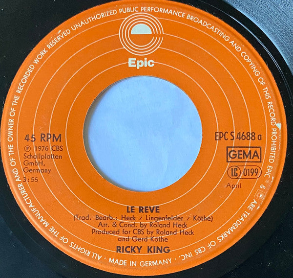 Ricky King - Le Rêve 32904