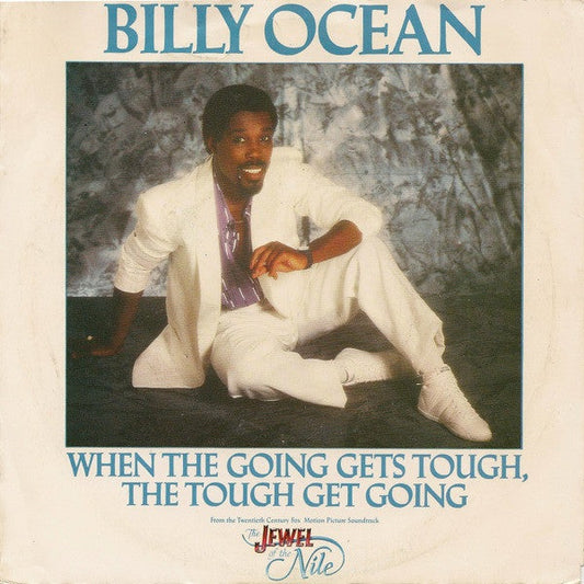 Billy Ocean - When The Going Gets Tough, The Tough Get Going 40598 Vinyl Zeer Goed / Hoesje Goed "VINYLSINGLES.NL"