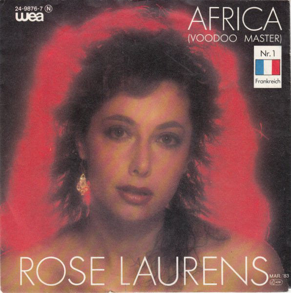 Rose Laurens - Africa (Voodoo Master) Vinyl Singles Vinyl Goed / Hoes Goed