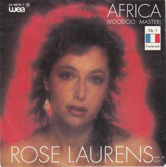 Rose Laurens - Africa (Voodoo Master) Vinyl Singles Vinyl Goed / Hoes Goed