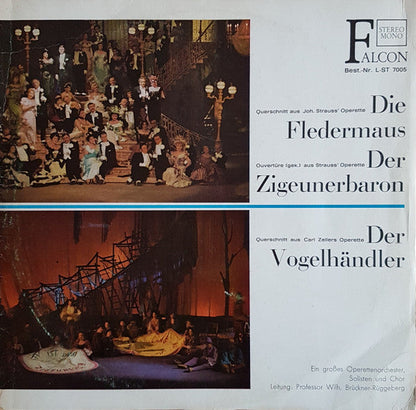 Johann Strauss Jr., Carl Zeller – Die Fledermaus / Der Zigeunerbaron / Der Vogelhändler (LP) 50945