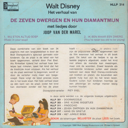 Piet Ekel, Joop Van De Marel – Die Geschichte der sieben Zwerge und ihrer Diamantenmine 33862