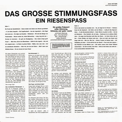Various - Das Grosse Stimmungsfass (Ein Riesenspass) (LP) 50316