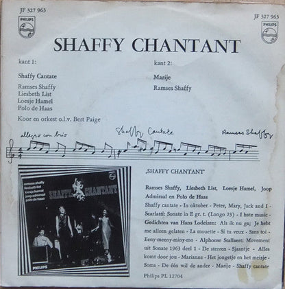 Shaffy Chantant / Ramses Shaffy - Shaffy Cantata / Marije