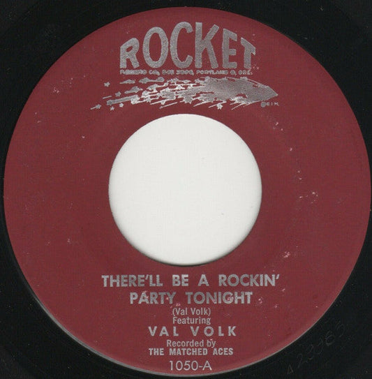Matched Aces - There'll Be A Rockin' Party Tonight 42090 Vinyl Singles Vinyl Goed / Hoes Goed