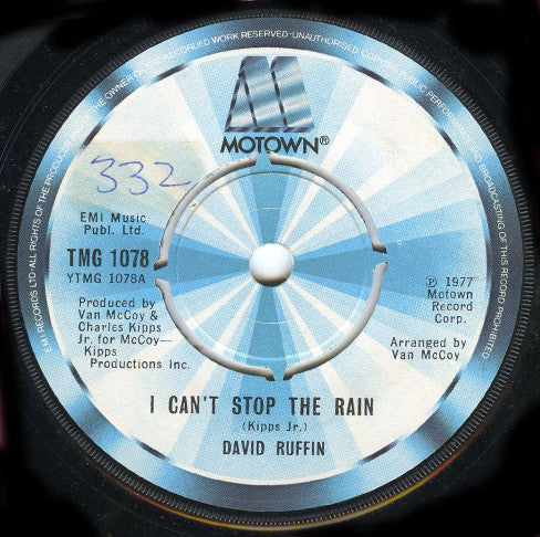 David Ruffin - I Can't Stop The Rain 41019 Vinyl Singles Vinyl Redelijk / Hoes Generic
