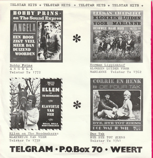 Zangeres Zonder Naam - Mandolinen In Nicosia 34874 Vinyl Singles Vinyl Goed / Hoes Goed