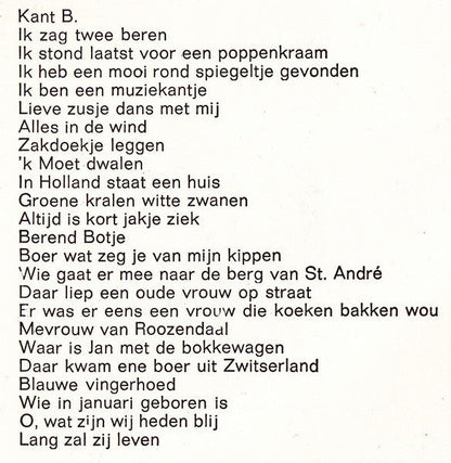 Groot Kinderkoor - Zing Mee (47 Zing- En Speelliedjes) (LP) 51660 Vinyl LP Vinyl Zeer Goed / Hoesje Goed "VINYLSINGLES.NL"