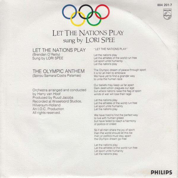 Lori Spee - Let The Nations Play 22444