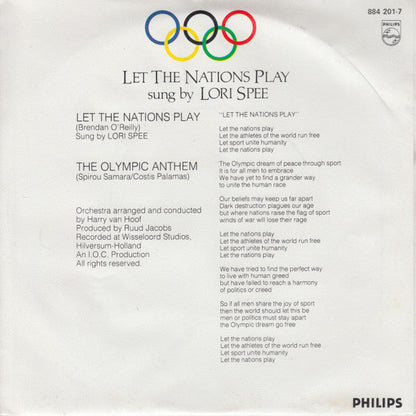 Lori Spee - Let The Nations Play 22444