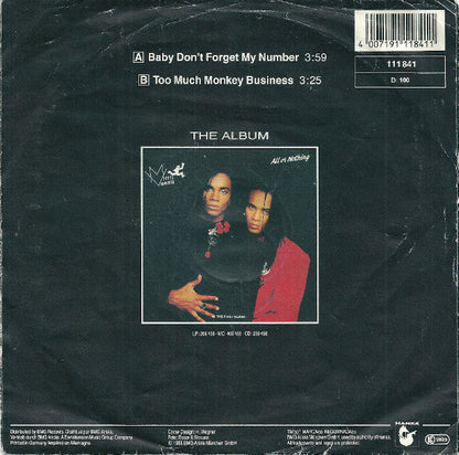 Milli Vanilli - Baby, vergiss meine Nummer nicht 20496