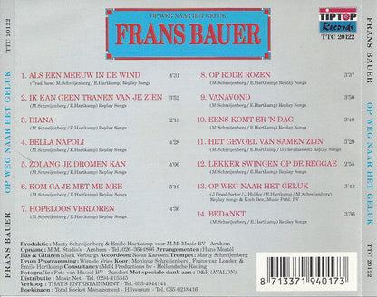 Frans Bauer - Op Weg Naar Het Geluk (CD) 70690 Compact Disc Goede Staat