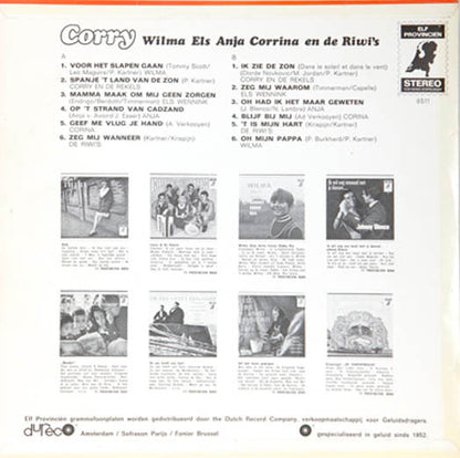 Various - Corry Wilma Els Anja Corrina En De Riwi's (LP) 52089 Vinyl LP Vinyl Goed / Hoes Goed