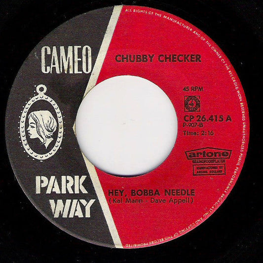Chubby Checker - Hey, Bobba Needle 31079 Vinyl Singles Vinyl Goed / Hoes Goed