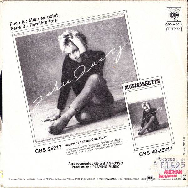 Jakie Quartz - Mise Au Point 40669 Vinyl Singles Vinyl Goed / Hoes Goed