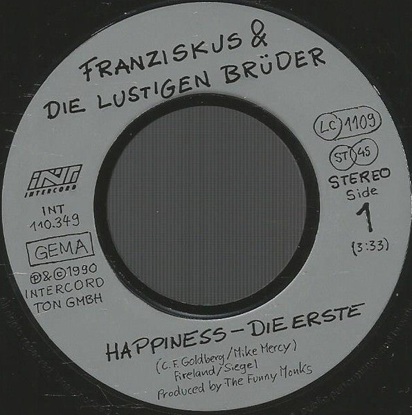 Franziskus &amp; Die Lustigen Bruder - Glück 21574