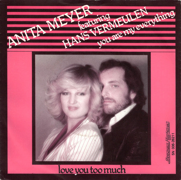 Anita Meyer Featuring Hans Vermeulen - You Are My Everything 40574 Vinyl Singles Vinyl Goed / Hoes Goed