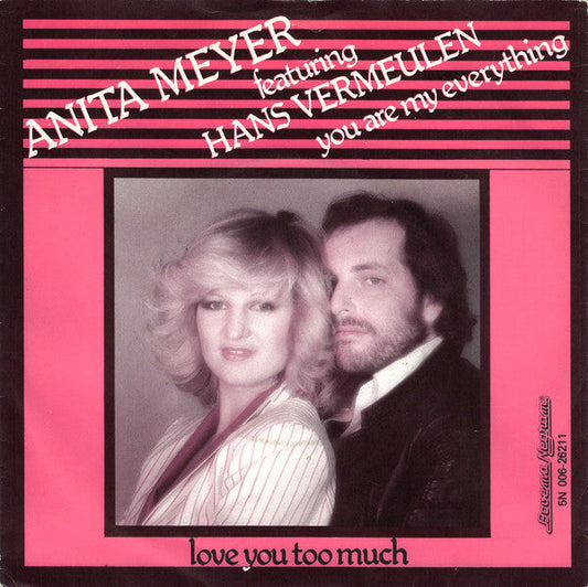 Anita Meyer Featuring Hans Vermeulen - You Are My Everything 40574 Vinyl Singles Vinyl Goed / Hoes Goed