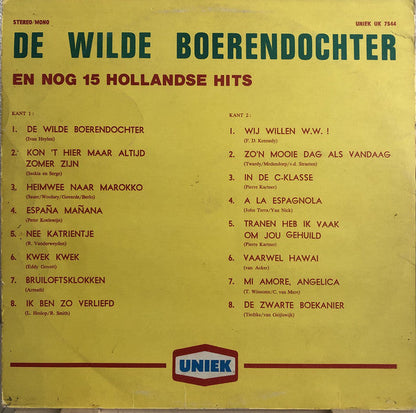 Unknown Artist - De Wilde Boerendochter En Nog 15 Hollandse Hits (LP) 46124 Vinyl LP Vinyl Goed / Hoes Goed