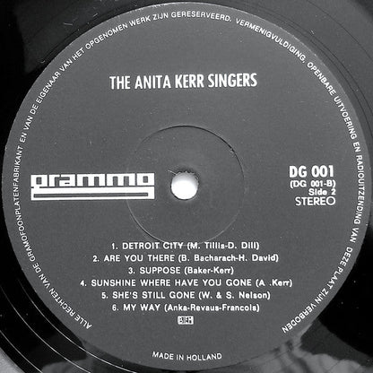 Anita Kerr Singers - The Anita Kerr Singers (LP) Vinyl LP Vinyl Zeer Goed / Hoesje Goed "VINYLSINGLES.NL"