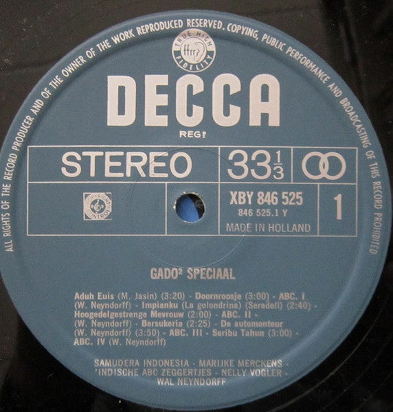 Various - Gado² - Special (LP) 48347
