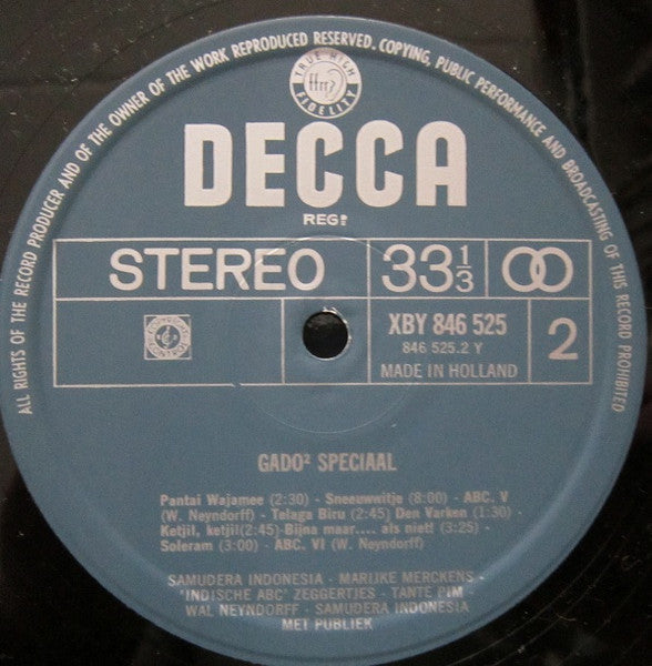 Various - Gado² - Special (LP) 48347