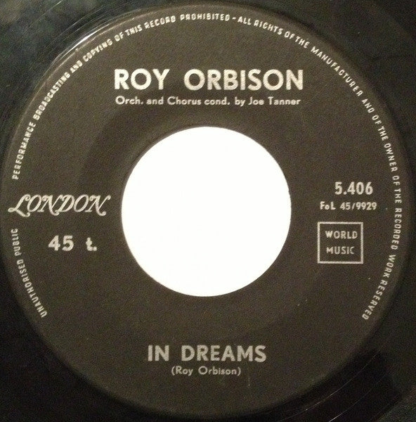 Roy Orbison - Shahdaroba 42409 Vinyl Singles Vinyl Goed / Hoes Generic