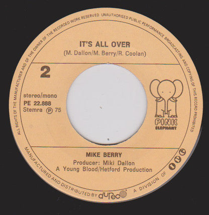 Mike Berry - Don't Be Cruel 08273