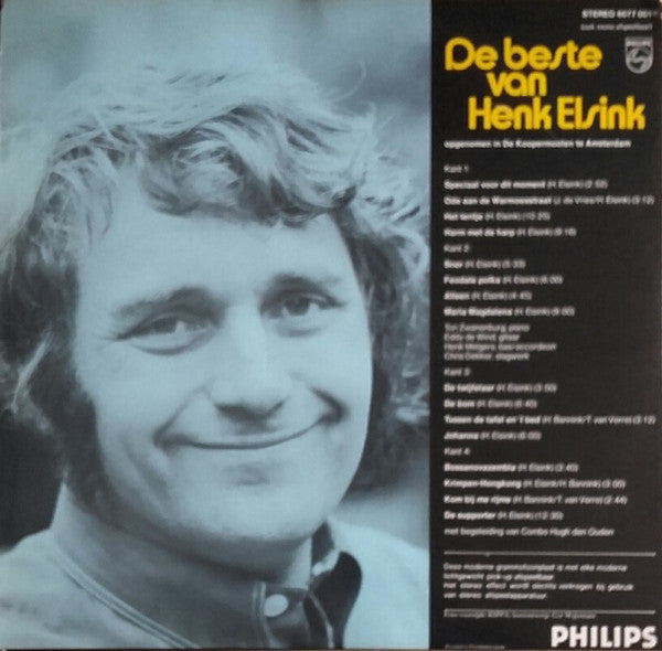 Henk Elsink - De Beste Van Henk Elsink (LP) 52051 Vinyl LP Dubbel Vinyl Goed / Hoes Goed