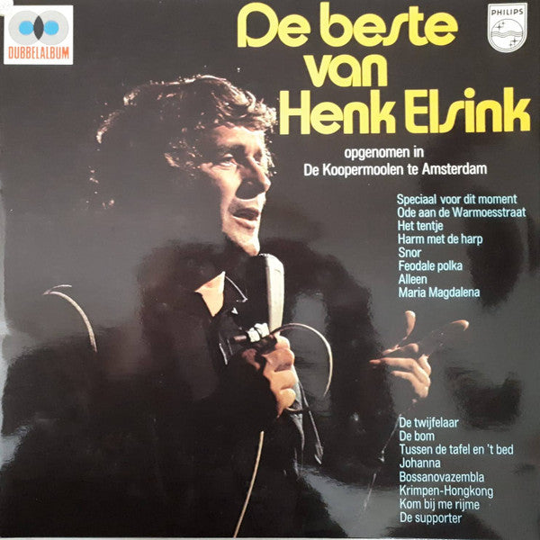Henk Elsink - De Beste Van Henk Elsink (LP) Vinyl LP Dubbel Vinyl Zeer Goed / Hoesje Goed "VINYLSINGLES.NL"