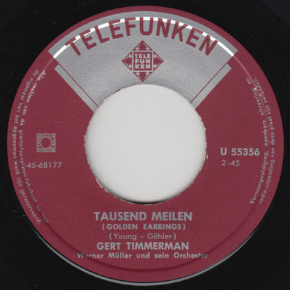 Gert Timmerman - Blume Von Tahiti 20481 Vinyl Singles Vinyl Zeer Goed / Hoesje Generic "VINYLSINGLES.NL"