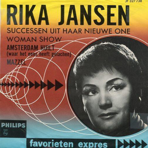 Rika Jansen - Amsterdam Huilt 40879 Vinyl Singles Vinyl Goed / Hoes Goed