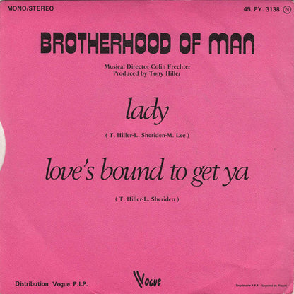 Brotherhood Of Man - Lady 06531 Vinyl Singles Vinyl Goed / Hoes Goed