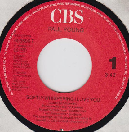 Paul Young - Leise flüsternd „Ich liebe dich“ 33329