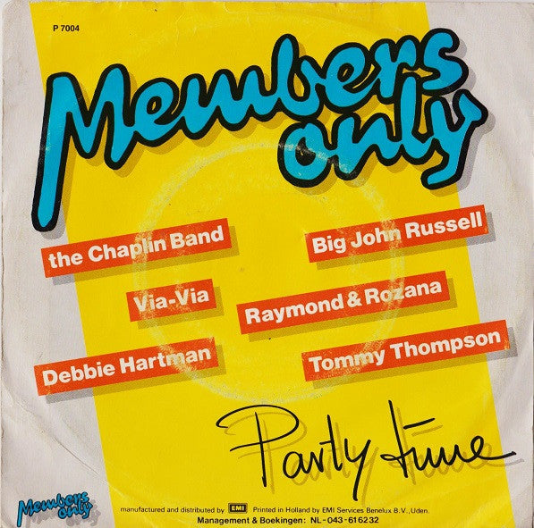 Members Only - Party Time 16395