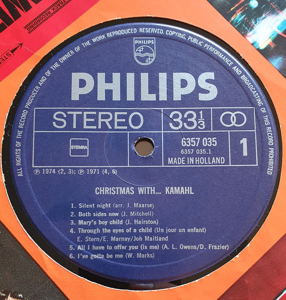 Kamahl  - Christmas With Kamahl (LP) 43956