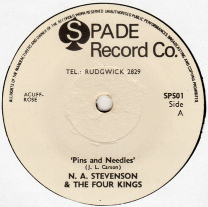 N.A. Stephenson & The Four Kings - Boogie Woogie Country Girl 39207 Vinyl Singles Vinyl Goed / Hoes Generic