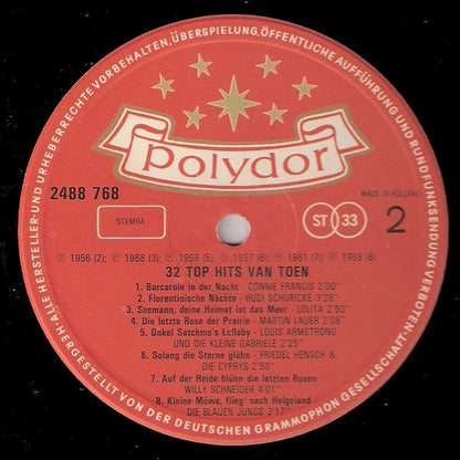 Various - 32 Top Hits von damals (LP) 46709