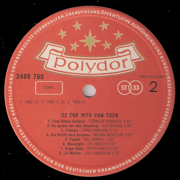 Various - 32 Top Hits von damals (LP) 46709