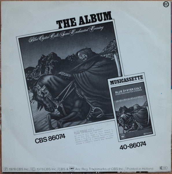 Blue Öyster Cult - We Gotta Get Out Of This Place 38787 Vinyl Singles Vinyl Goed / Hoes Goed