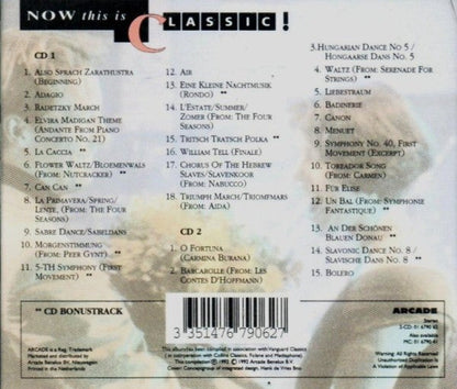 Various - Now This Is Classic! (CD) 70910 Compact Disc 2x Goede Staat