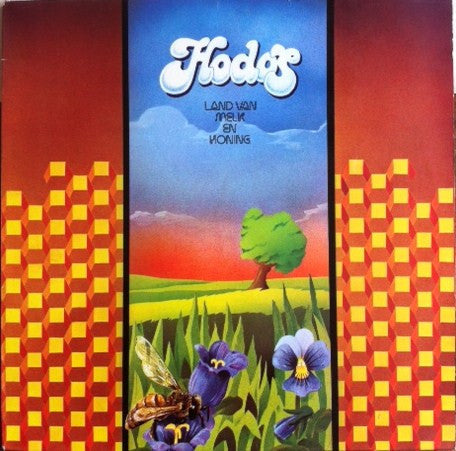 Hodos - Land Van Melk En Honing (LP) Vinyl LP Vinyl Zeer Goed / Hoesje Goed "VINYLSINGLES.NL"